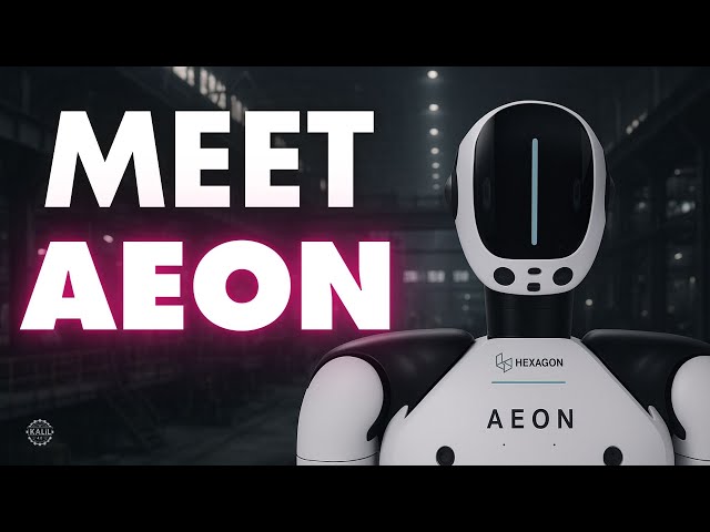 Hexagon Fast-Tracks AEON Humanoid Robot with NVIDIA for 24/7 AI-Powered Factory Work