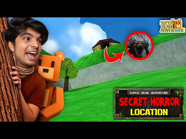 HORROR GHOST Caught On Camera In SUPER BEAR ADVENTURE 😨😱{Real Or Fake}