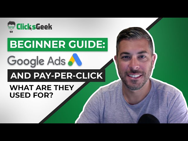 Beginner Guide to Google Ads and Pay Per Click | Basic Tutorial
