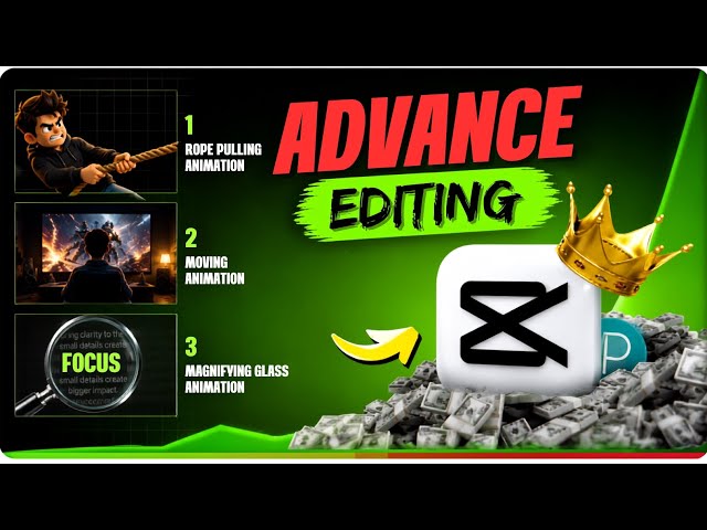3 Advanced EDITING CapCut Tutorial🔥| ( Smooth & Professional Editing )