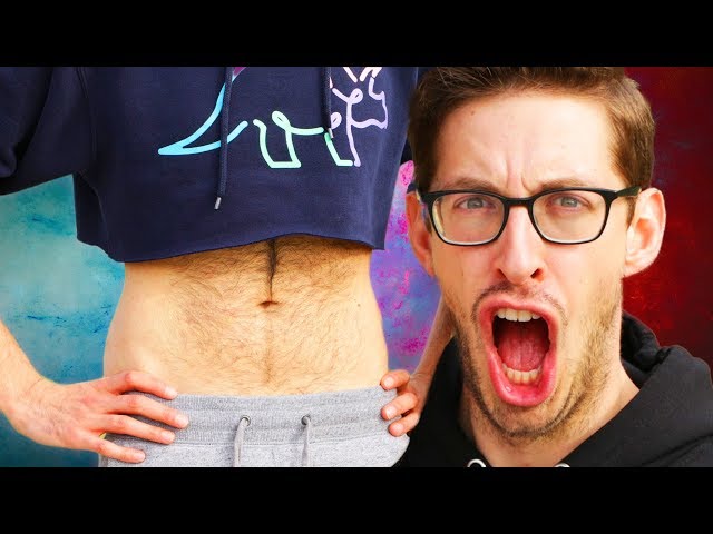 The Try Guys Wear Crop Tops For A Day