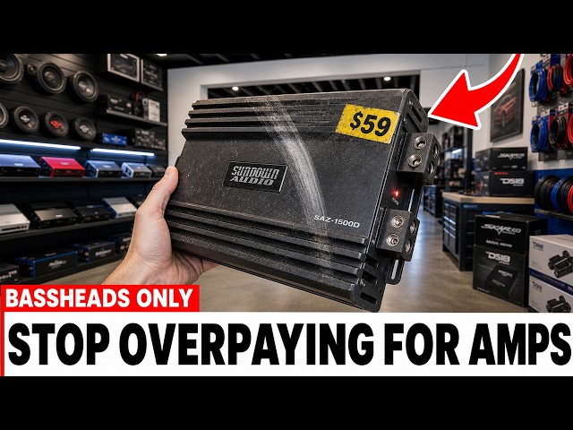 5 CHEAP Car Amplifiers EVERYONE Ignores (But Bassheads LOVE)