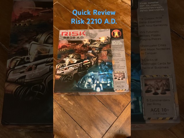 Risk 2210 A.D. Quick Review