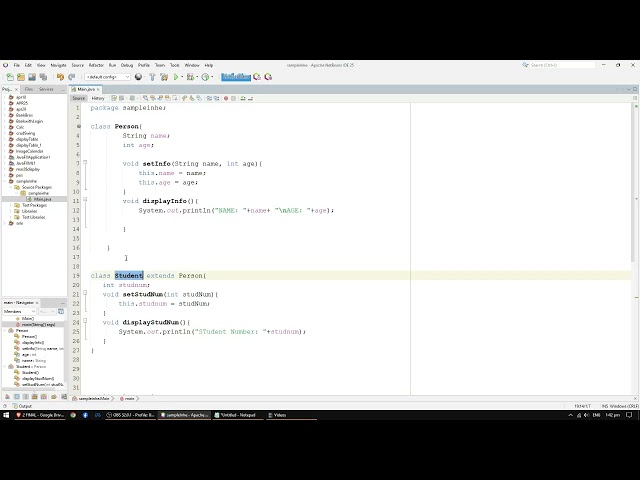 (TAGALOG) OOP - INHERITANCE IN JAVA