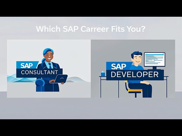SAP Consultant vs SAP Developer – Which Career is Right for You in 2025?