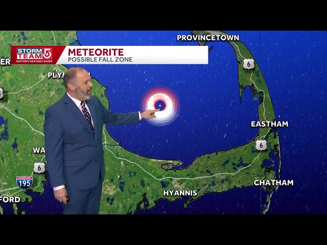 NASA: Meteorite that thousands heard over Mass. may have landed in Cape Cod Bay
