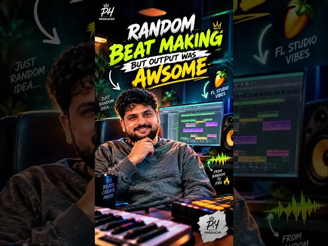 I Made a RANDOM Beat… But The Output Was AWESOME! 🔥🎧