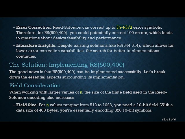 Understanding Reed-Solomon Code for Large Code Lengths and Errors