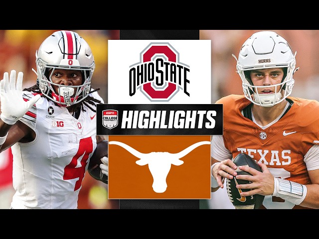 GAME OF THE YEAR⁉️ Ohio State Buckeyes vs. Texas Longhorns | Full Game Highlights | ESPN CFB