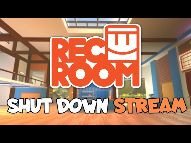 join before its too late! REC ROOM'S FINAL MOMENTS (livestream)