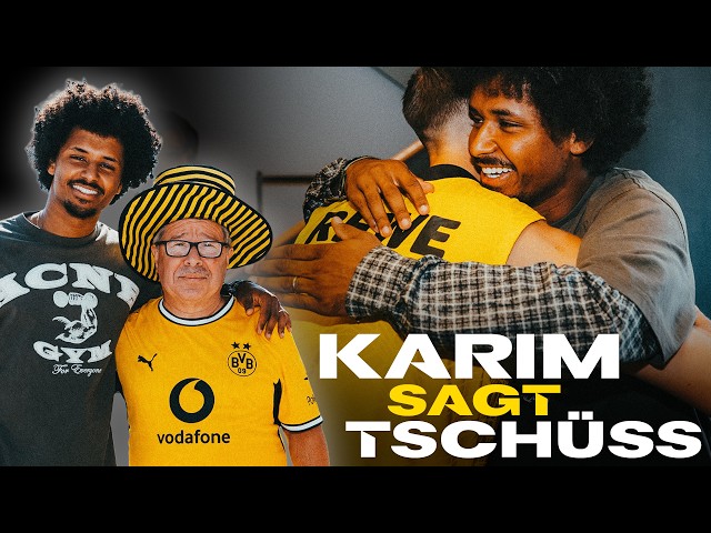 Bye, Karim 🥲 | Adeyemi’s emotional farewell in Dortmund