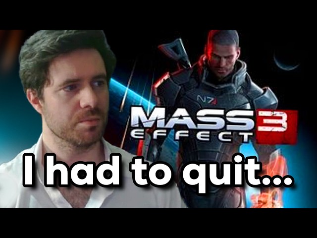 I had to quit my Mass Effect 3 playthrough