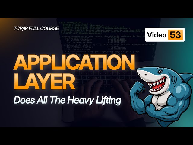Application Layer Tutorial | User Interface Protocols | TCP/IP Course 2025 - #Video53