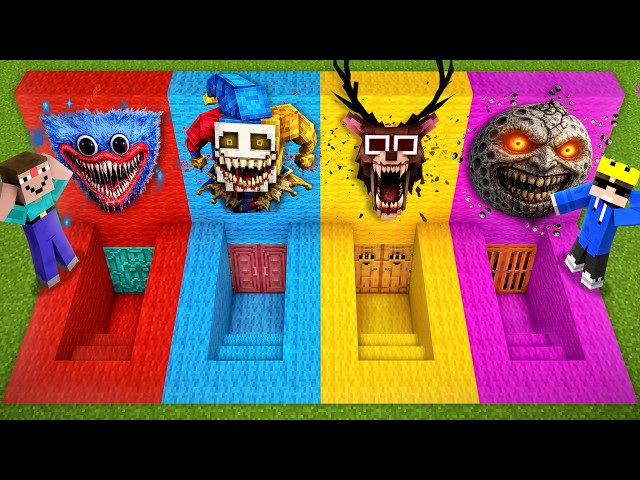 We Found SCARY ENTITIES TUNNEL In Minecraft!!!