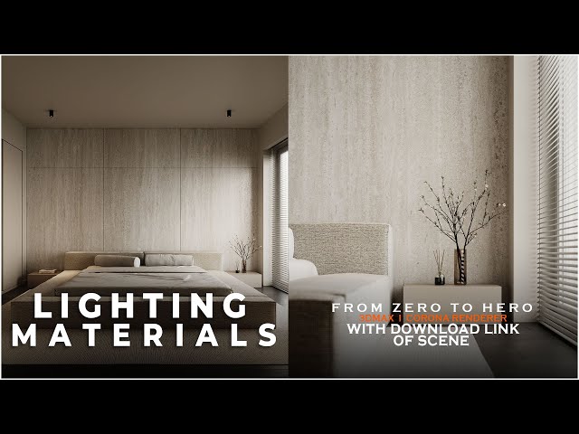 Realistic Interior Lighting & Material Workflow in 3ds Max | Corona Renderer Advanced Tutorial
