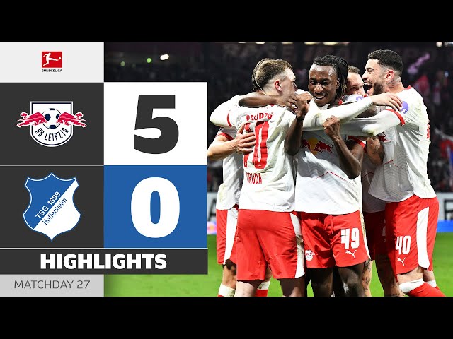 RB LEIPZIG - HOFFENHEIM | Highlights | Matchday 27 – Bundesliga 2025/26