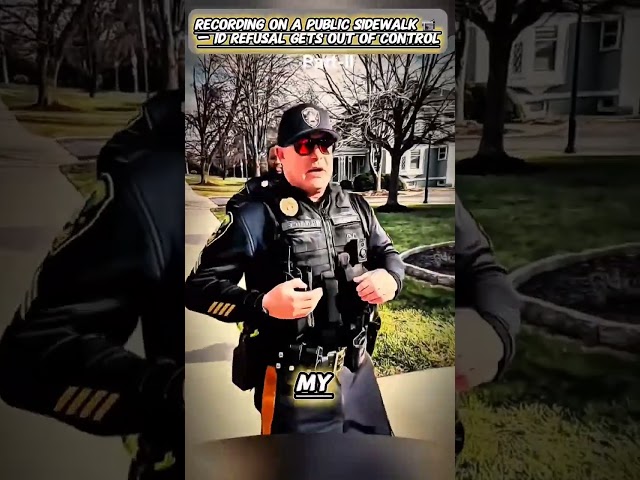 #knowyourrights #oncamera #firstamendmentaudit #americanlife #streetphotography Recording on a Publi