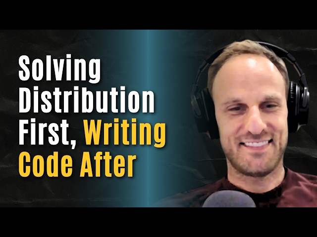 4th Time Founder: Solve Distribution First, Write Code After