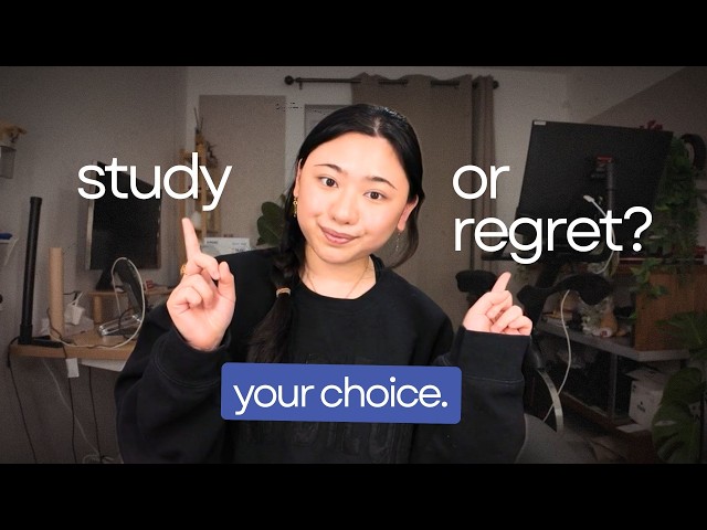 when in doubt, brainwash yourself into studying