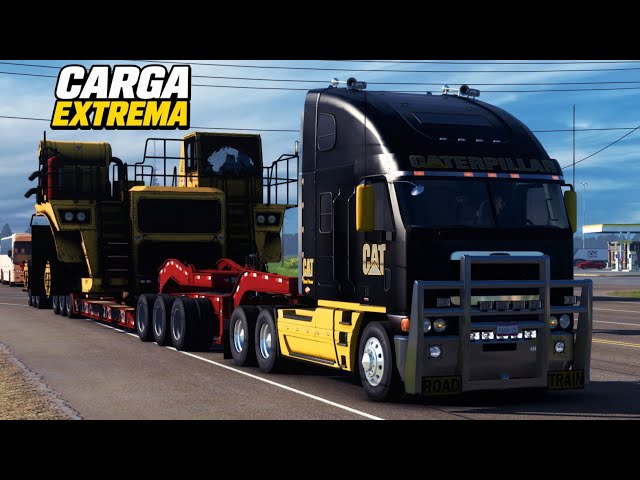 Freightliner Argosy "CARGA EXTREMA "American Truck Simulator "Apena  La Mueve ➡️ 