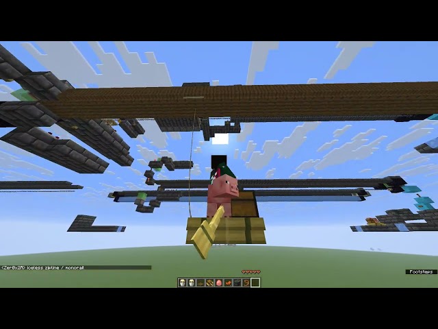 Monorail / Zipline in Minecraft (Java) with the new Sulfur Cube
