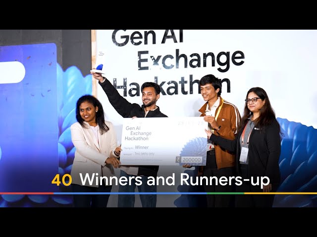 Gen AI Exchange Hackathon 2025 Grand Finale | Aftermovie