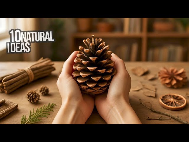 10 creative ideas using natural materials that will win your heart! nature-inspired decor