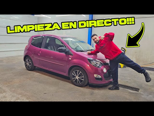 🔥 LIMPIAMOS un COCHE en DIRECTO + SORTEOS en VIVO 🚗💦 ¡NO TE LO PIERDAS!