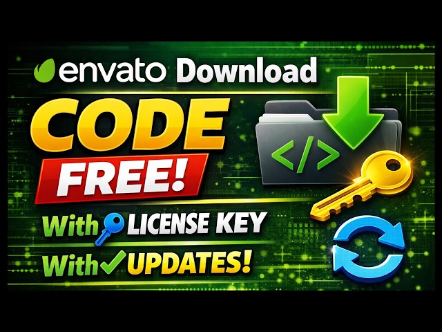 Download Envato Code Free | 2000+ Source Code with Key Codecanyon Themeforest Script, plugin Themes