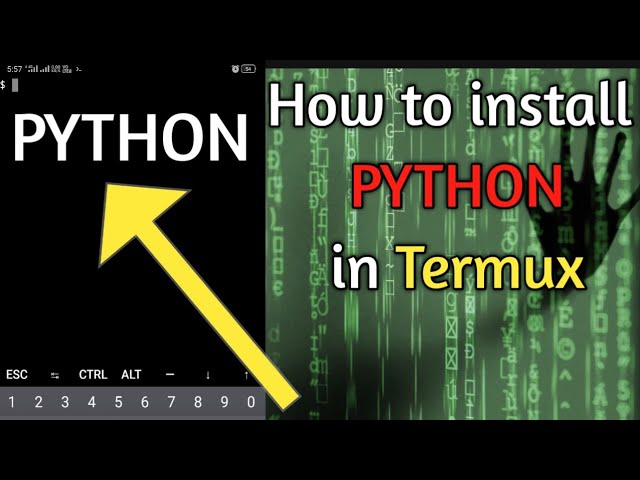 How to install PYTHON in Termux without root