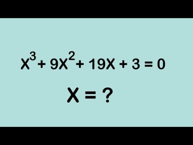 A Beautiful olympiad Algebra Question l Math Olympiad 