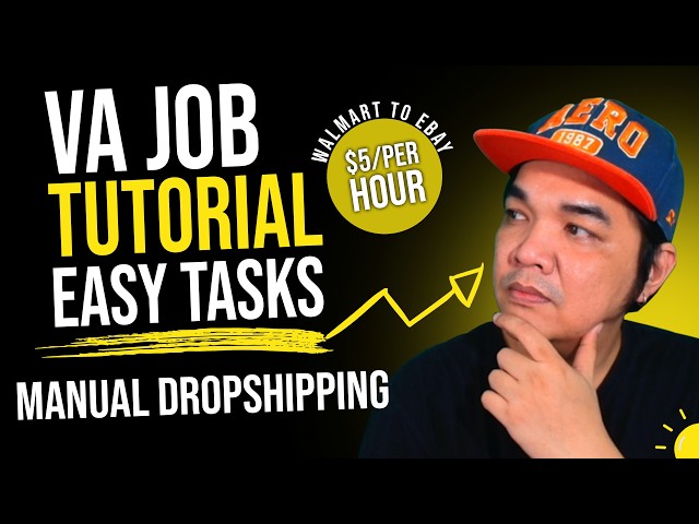 High Paying VA Job 2026 eCommerce Manual Dropshipping Online Job Tutorial NO EXPERIENCE