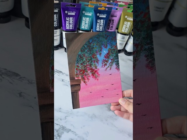 Simple & Easy Painting Idea for Beginners ✨️