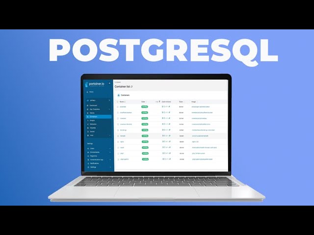 Cómo instalar PostgreSQL en DOCKER PORTAINER 🐳
