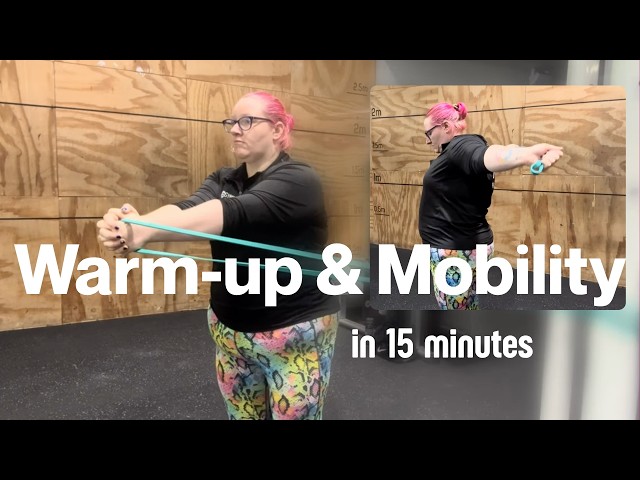 Don't Let Poor Mobility Hold You Back - Try This Resistance Band Warm-Up Today!