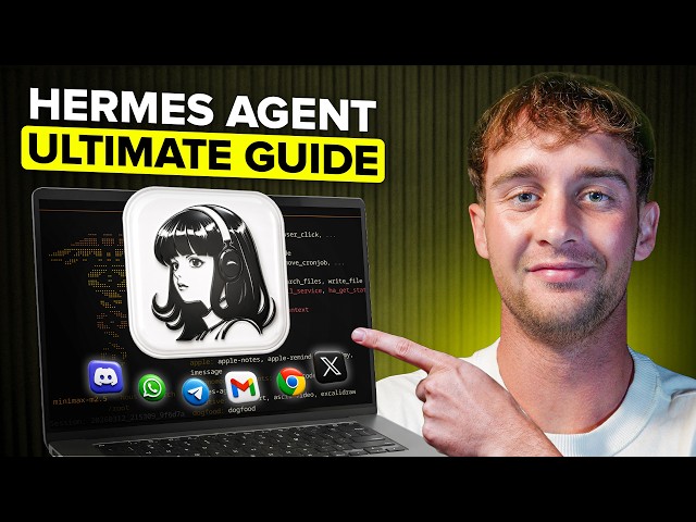 Hermes Agent Tutorial For Beginners (Full Setup + Guide)
