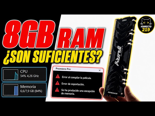8Gb RAM son suficientes en pleno 2026???? Acá lo aclaramos // Directo #219