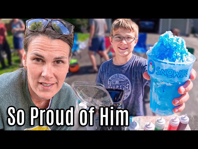 Snow Cone Stand, Costco Run & Getting Settled Back in Alaska!