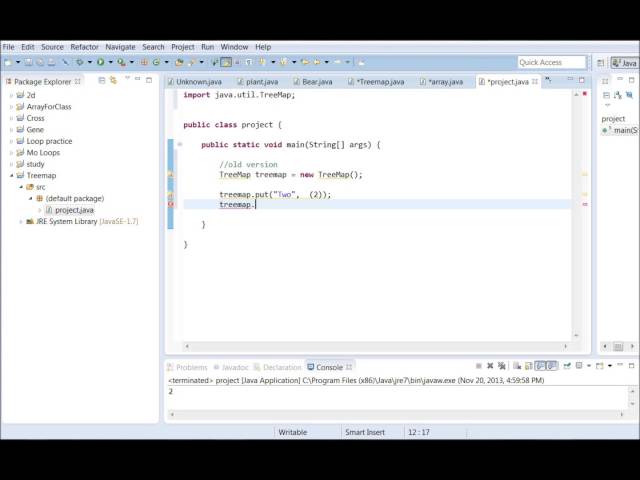 Java TreeMap Tutorial