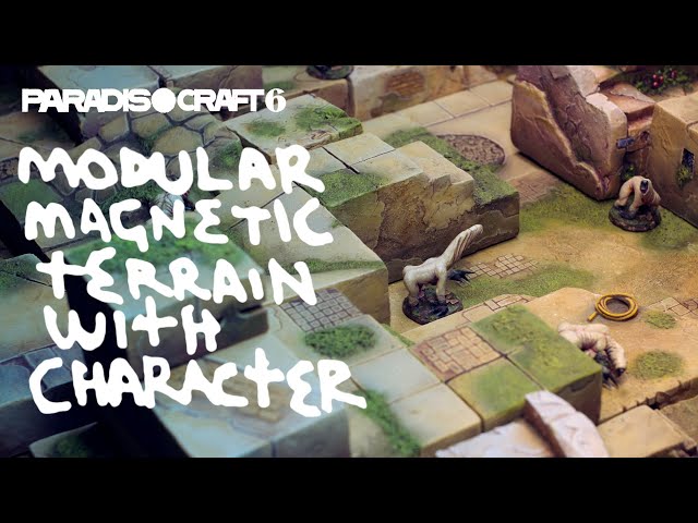 build modular magnetic terrain so inefficiently that you have time to invent an entire fantasy world