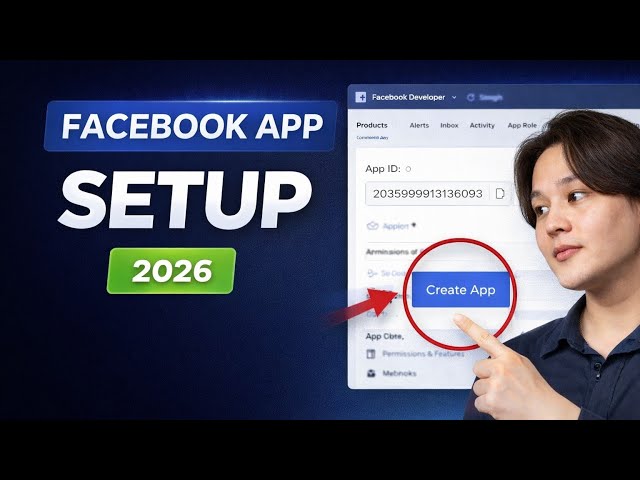 Create Facebook App & Get App ID (2026 Full Guide)