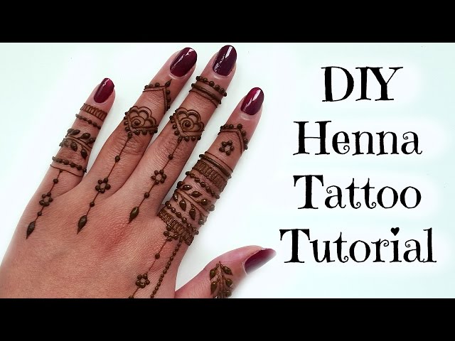 DIY Easy Henna Tattoo Tutorial | Tips and Tricks