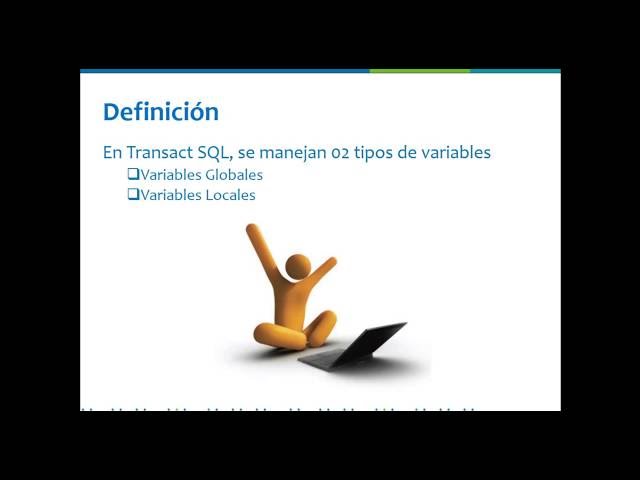 Introducción a Transact SQL - Variable