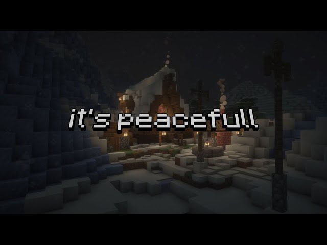 a quiet moment just for you... | C148 Minecraft Music & Rain Sound Ambience