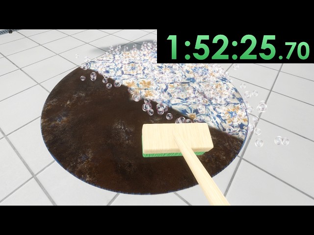 Let's Speedrun Carpet Cleaning Simulator
