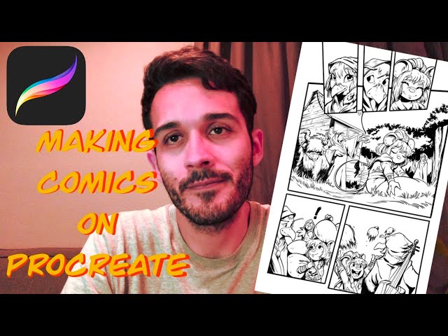 How to draw Comics on Procreate - Digital Artist, Comic Illustrator
