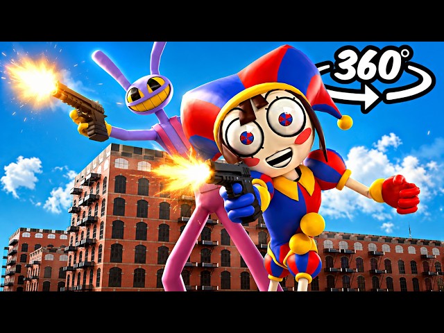Digital Circus 360° - Everyone GETS Guns! (Episode 6) - VR