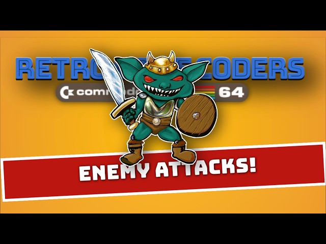 Commodore 64 Roguelike - Adding Enemies! (C64 basic dungeon crawler programming part 8)