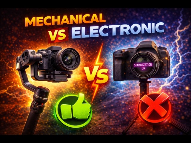 Electronic vs Mechanical Stabilization – What’s the Difference?