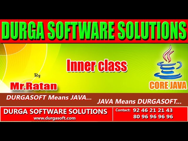 Corejava || Inner class